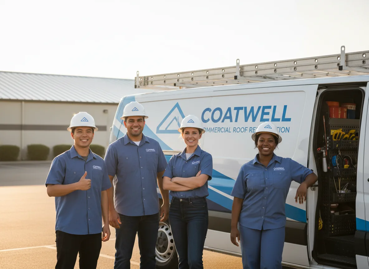 Commercial roof coating company in Sheridan, MI